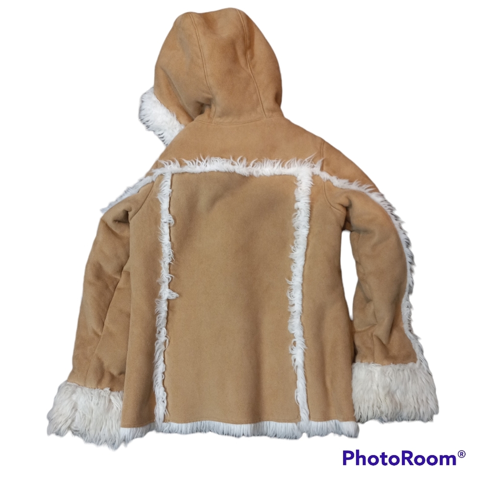 Vintage Gap Faux Suede Jacket Girls Size 10 - Picture 2 of 4
